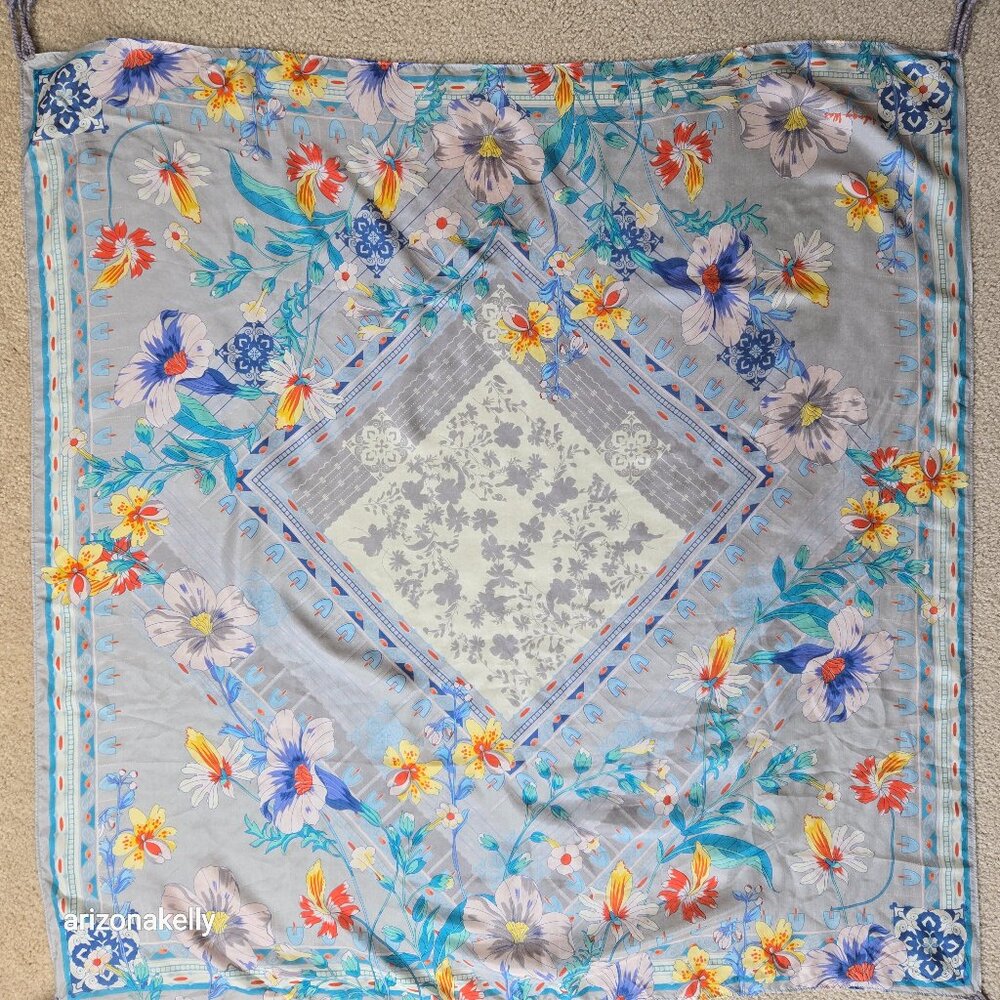 Johnny Was Silk Scarf #3
